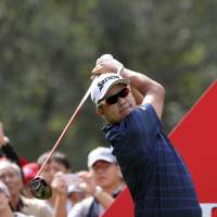 Hideki Matsuyama off for the first round of the World Golf Championships-HSBC Champions tournament in Shanghai on Thursday. | AP