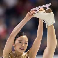 Marin Honda finished fifth in her senior Grand Prix debut at Skate Canada, but moved analysts with her line and edge. AFP-JIJI | AFP-JIJI