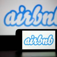 Airbnb Inc. has signed a partnership agreement with All Nippon Airways Co., Japan\'s largest carrier, and its subsidiary, Peach Aviation Ltd., in a bid to solicit more demand for domestic travel. | BLOOMBERG