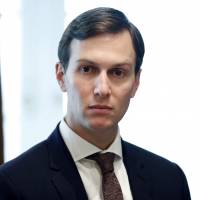 White House Senior Adviser Jared Kushner listens as President Donald Trump speaks during a meeting with Malaysian Prime Minister Najib Razak in the Cabinet Room of the White House in Washington Sept. 12. Senate Judiciary Chairman Chuck Grassley and Democratic Sen. Dianne Feinstein are saying President Donald Trump\'s son-in-law hasn\'t been fully forthcoming with the panel\'s probe into Russian election interference, asking him to provide emails sent to him involving WikiLeaks and a \"Russian backdoor overture and dinner invite.\" | AP