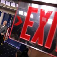 U.S. Secretary of State Rex Tillerson answers questions during a news briefing at the White House in Washington on Nov. 20. | REUTERS
