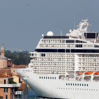 The MSC Musica cruise ship is seen in Venice lagoon, Italy, in 2012. | REUTERS