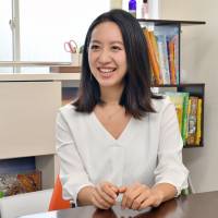 Aki Higuchi, founder of Selan Inc., says she wants to expand children\'s views through education. | YOSHIAKI MIURA
