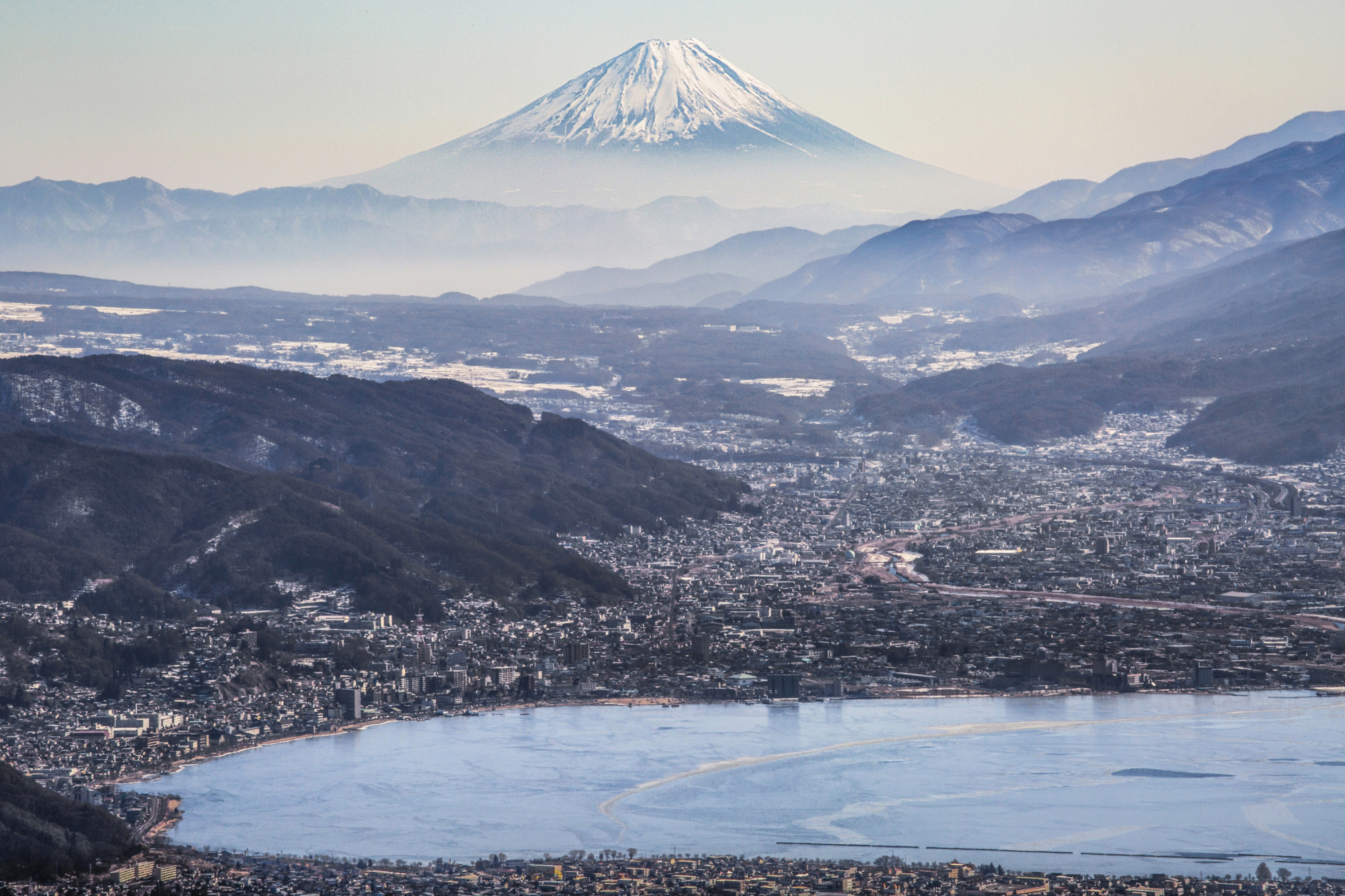 A view of Mount Fuji from the top of Takabocchi Kogen. | BEN BEECH