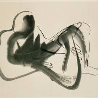 Isamu Noguchi\'s  \"Peking Drawing (man reclining)\" | &#169; INFGM, NY/ARS &#8212; JASPAR. PHOTO BY KEVIN NOBLE.