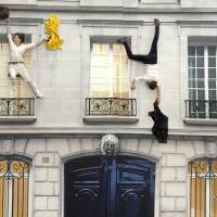 A 2011 installation view of Leandro Erlich\'s \"Building\" (2004) | AP