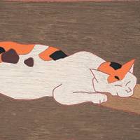 \"Cat\" (1965) | KIMURA TEIZO COLLECTION, AICHI PREFECTURAL MUSEUM OF ART