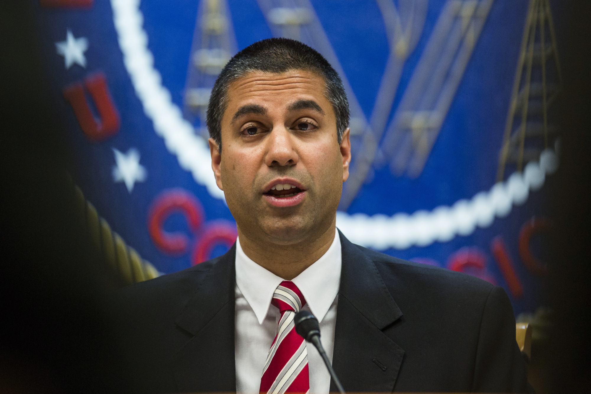 FCC Chairman Ajit Pai this week proposed a plan to eliminate Obama-era 'net neutrality' regulations aimed at compelling internet service providers to keep their networks open to all comers. | BLOOMBERG