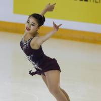 Yuna Shiraiwa placed eighth at the Internationaux de France in Grenoble on Saturday in her second senior Grand Prix. AP | AP