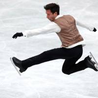 Israel\'s Alexei Bychenko placed second in the men\'s short program, earning 85.52 points. | REUTERS
