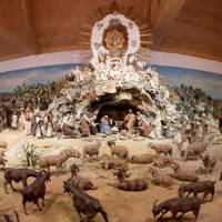 The Austrian village of Christkindl (“Christ Child”) boasts one of the world’s largest nativity scenes, with 778 figures in a huge cabinet. | AFP-JIJI