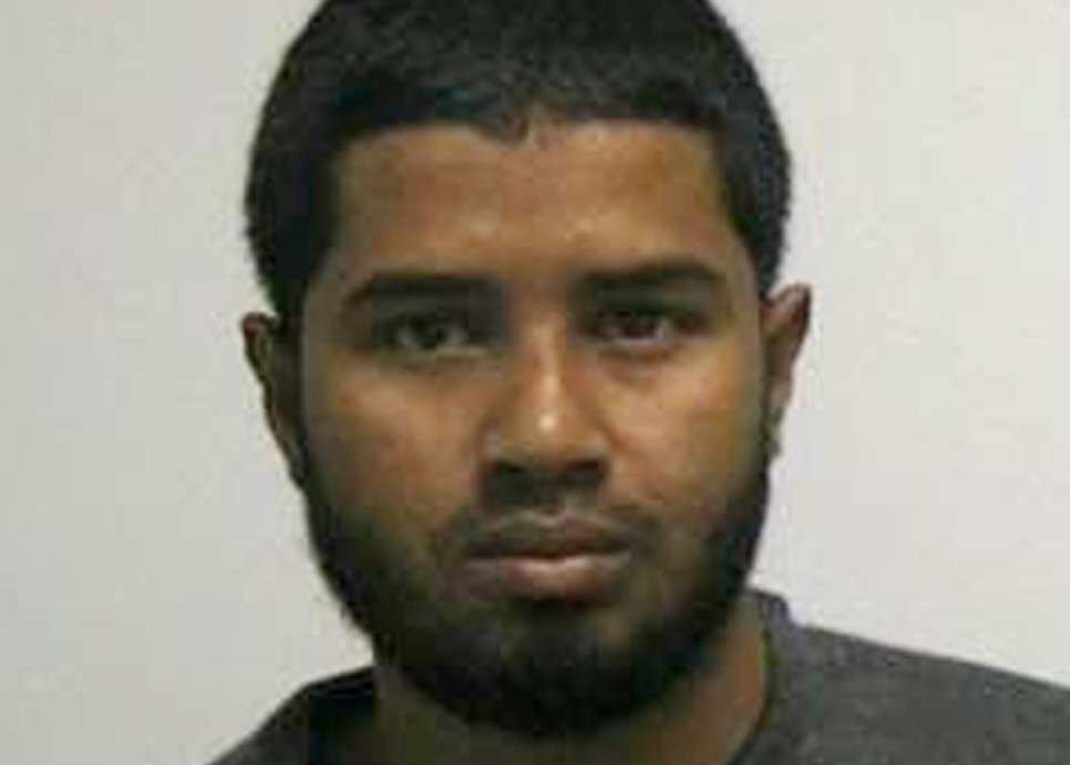 Akayed Ullah, a Bangladeshi man who attempted to detonate a homemade bomb strapped to his body at a New York commuter hub during morning rush hour, is seen in this handout photo received Monday. | NEW YORK CITY TAXI AND LIMOUSINE COMMISSION / HANDOUT / VIA REUTERS