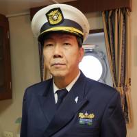 Keiji Hara, captain of the Daisen. | AARON BERMAN