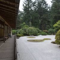 The flat garden at the Portland Japanese Garden in Oregon. | CHRISTINA SJOGREN