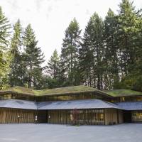 The Portland Japanese Garden in Oregon contains a village-like square that boasts a cafe, library and exhibition space. | CHRISTINA SJOGREN