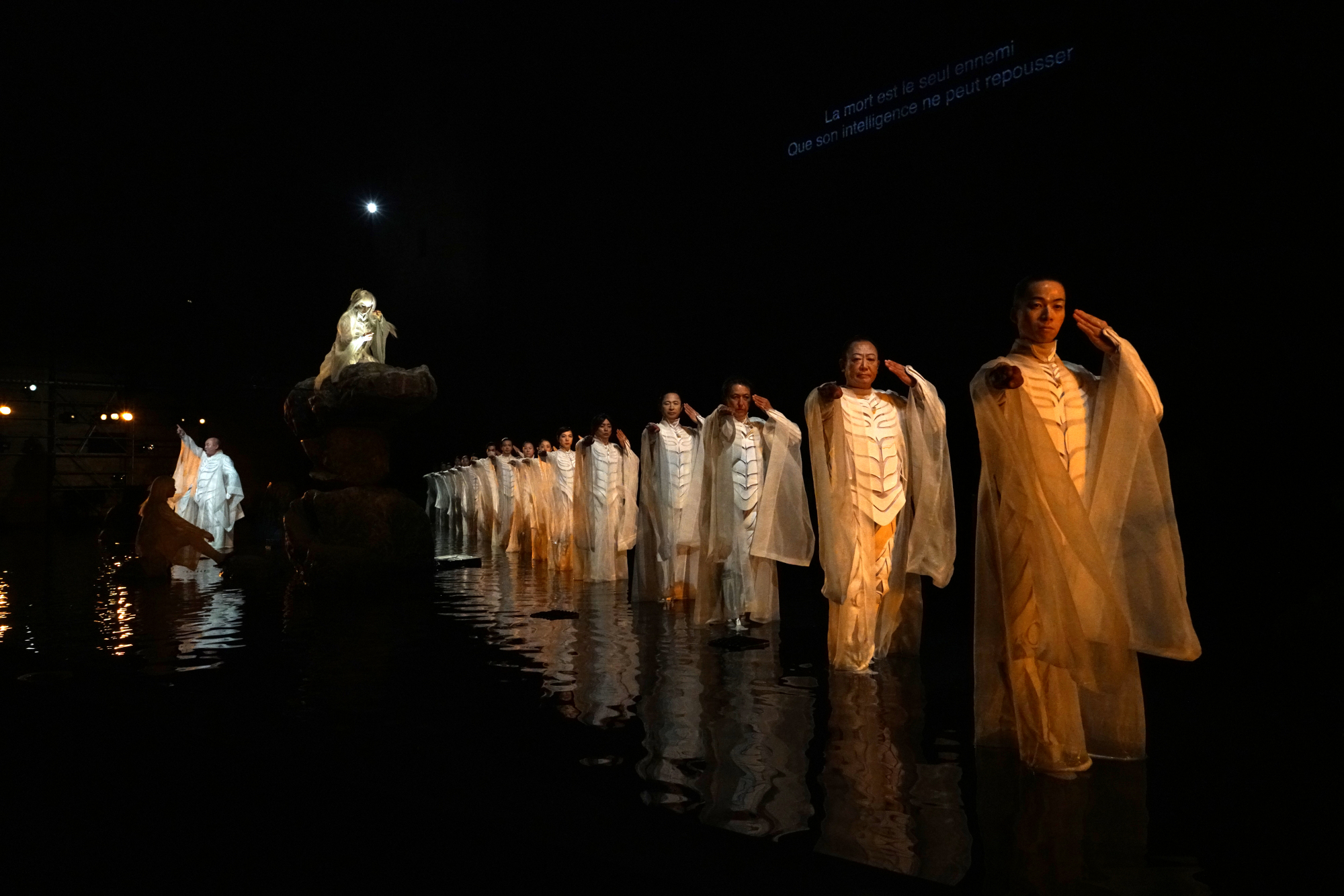 French success: One of the highlights of the year in Japanese theater comes via the 71st Avignon Festival in France where Satoshi Miyagi staged 'Antigone' as the opening program. | RYOTA ATARASHI