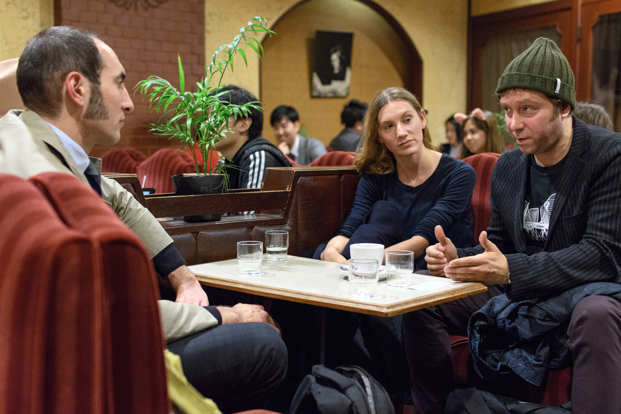 Screen talk: Adam Torel, Bryerly Long and Jason Gray have all encountered problems specific to their roles as producers and actors in the Japanese film industry. | JAMES HADFIELD
