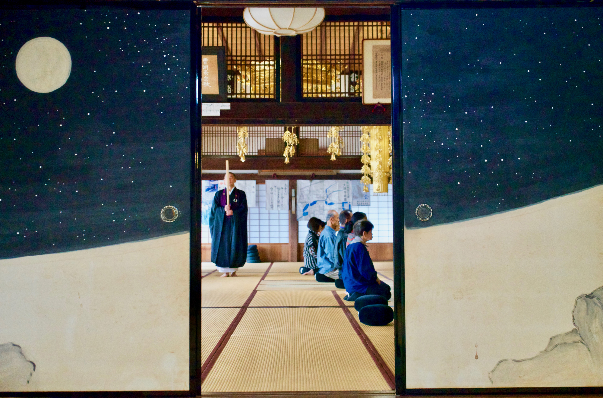 Daitsu-ji temple holds meditation sessions every second Sunday of the month. | OSCAR BOYD