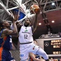 The Golden Kings\' Hassan Martin is having a solid season as a rookie in the B. League, averaging team-best totals in points (14.0) and rebounds (8.6) through Sunday. | B. LEAGUE