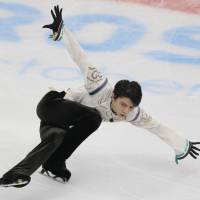 Yuzuru Hanyu\'s status for the national championships is still in doubt because of an injury he suffered last month. | AP