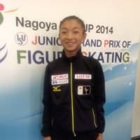 Kaori Sakamoto, seen here at the Nagoya Junior Grand Prix in September 2014 at the age of 14, exhibited her skills and fortitude early on. | JACK GALLAGHER