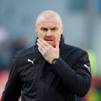 Burnley manager Sean Dyche\'s team features one of the Premier League\'s best defenses. | REUTERS