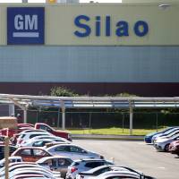 The General Motors plant in Silao, in Guanajuato state, Mexico, is seen Nov. 9. | REUTERS