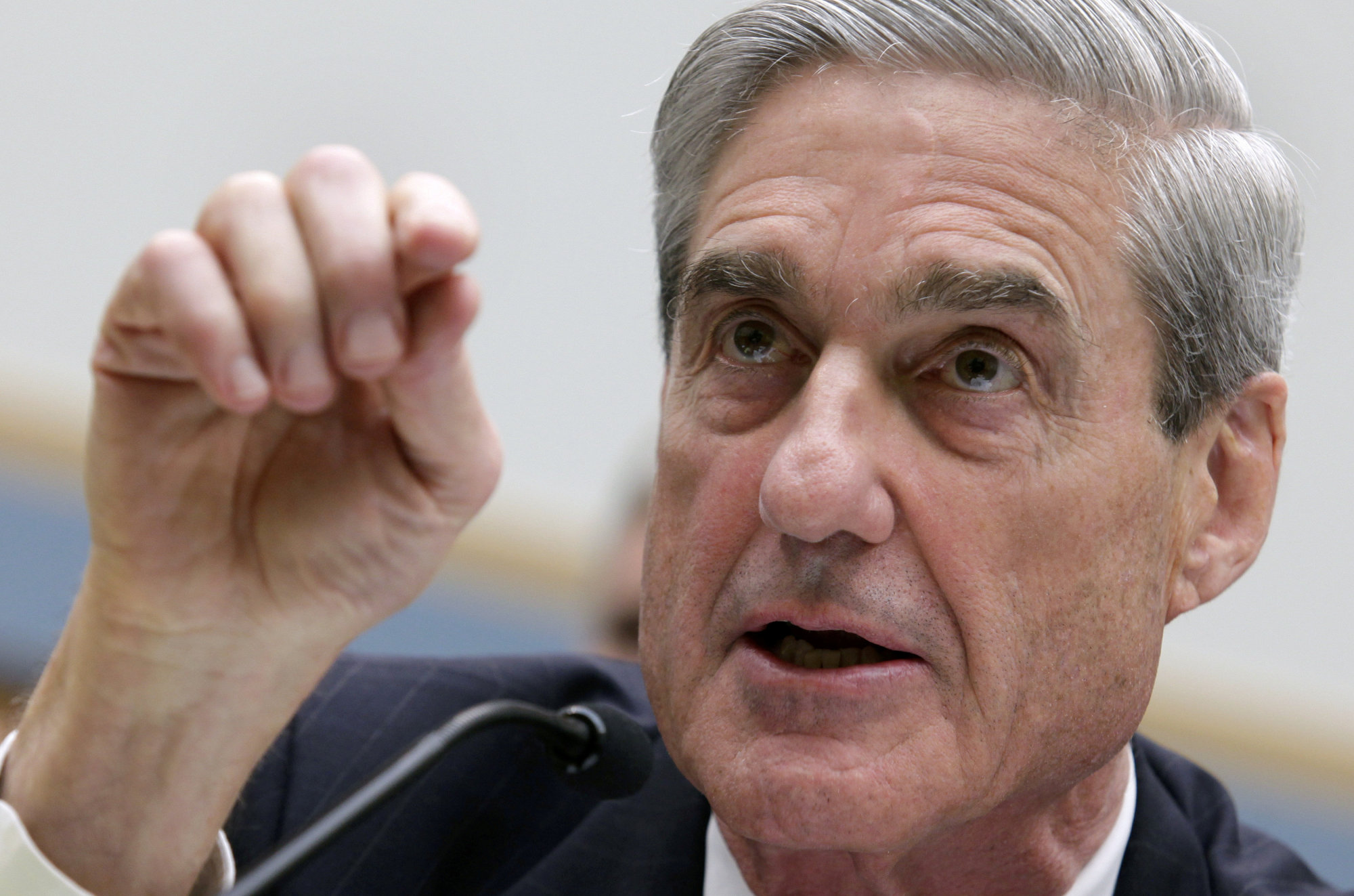 Then-FBI Director Robert Mueller testifies before the House Judiciary Committee hearing on Federal Bureau of Investigation oversight on Capitol Hill in Washington in 2013. | REUTERS