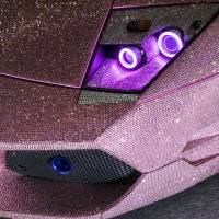 ミニカー CUSTOM CAR SHOW OSAKA JAPAN PASSION PINK fpp,large,lustre,wall_texture,