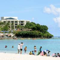The number of Japanese tourists to Guam fell sharpy following North Korea\'s threat in August to fire missiles toward the Pacific island. | KYODO