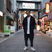 Rize frontman Jesse McFaddin\'s family has lived in Togoshi Ginza area for four generations. | MASAMI ITO