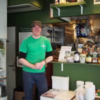 Alan Fisher opened The Giant\'s Stewhouse in Togoshi Ginza in 2015 to promote Irish culture. | MASAMI ITO