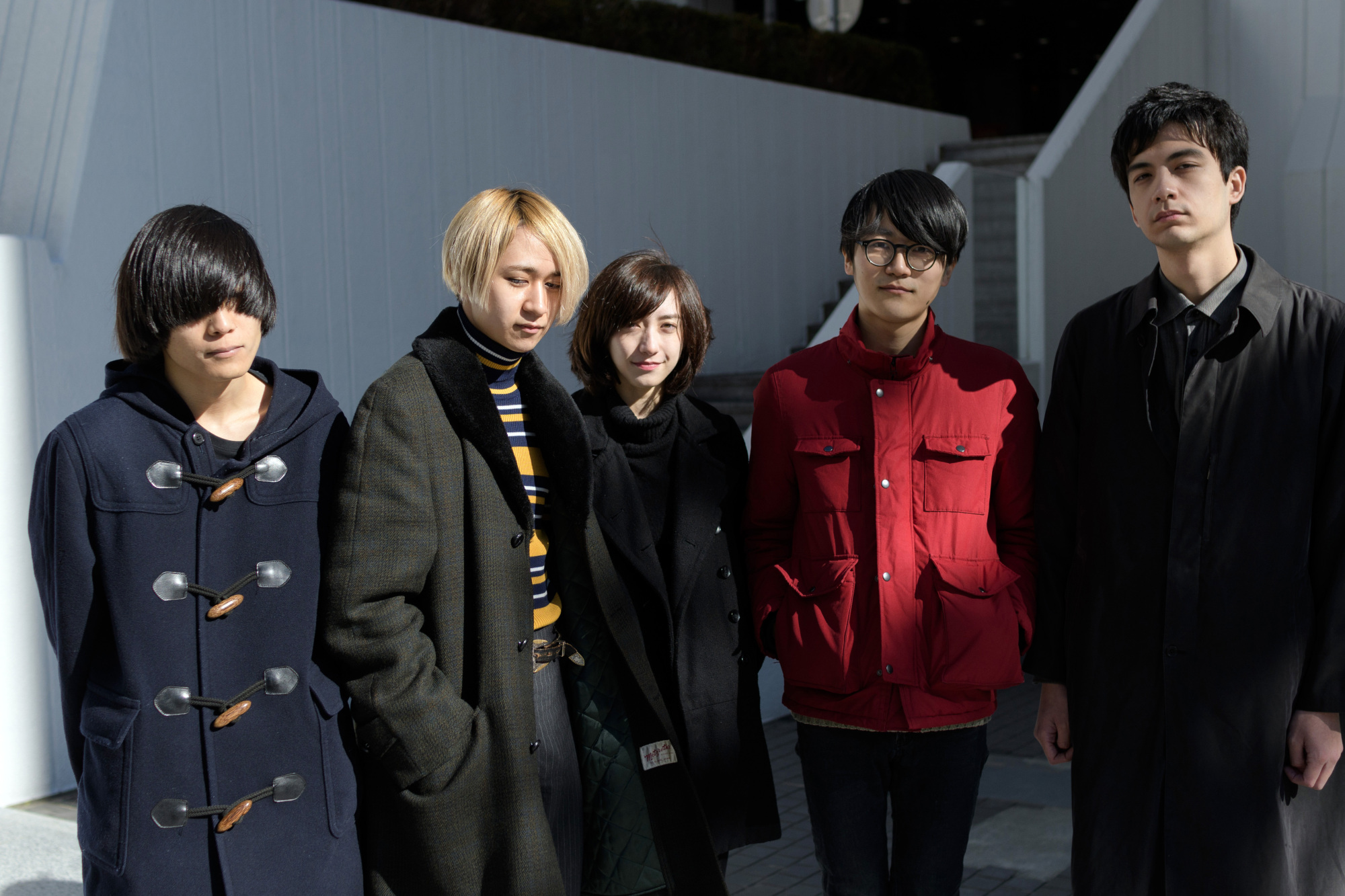 Students on the fast track: Luby Sparks' Shin Hasegawa, Natsuki Kato, Emily, Sunao, and Tamio Sakuma | JAMES HADFIELD