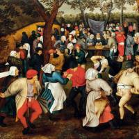 Pieter Brueghel the Younger\'s \"The Outdoor Wedding Dance\" (c. 1610) | PRIVATE COLLECTION