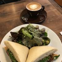Casual affair: Morning Glass Coffee has an excellent array of sandwiches, burritos, pancakes and burgers. | J. J. O\'DONOGHUE