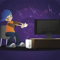 In the Bonus Dialogue, Mrs. Okubo brings snacks and tea to her son Mitsuo\'s room, where he\'s playing video games again. | GETTY IMAGES