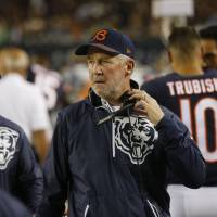 Chicago Bears head coach John Fox was fired on Monday after three seasons at the helm. | AP