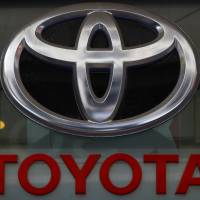 Toyota Motor Corp. was at the top with record global sales of 9.38 million vehicles in 2017. | AP