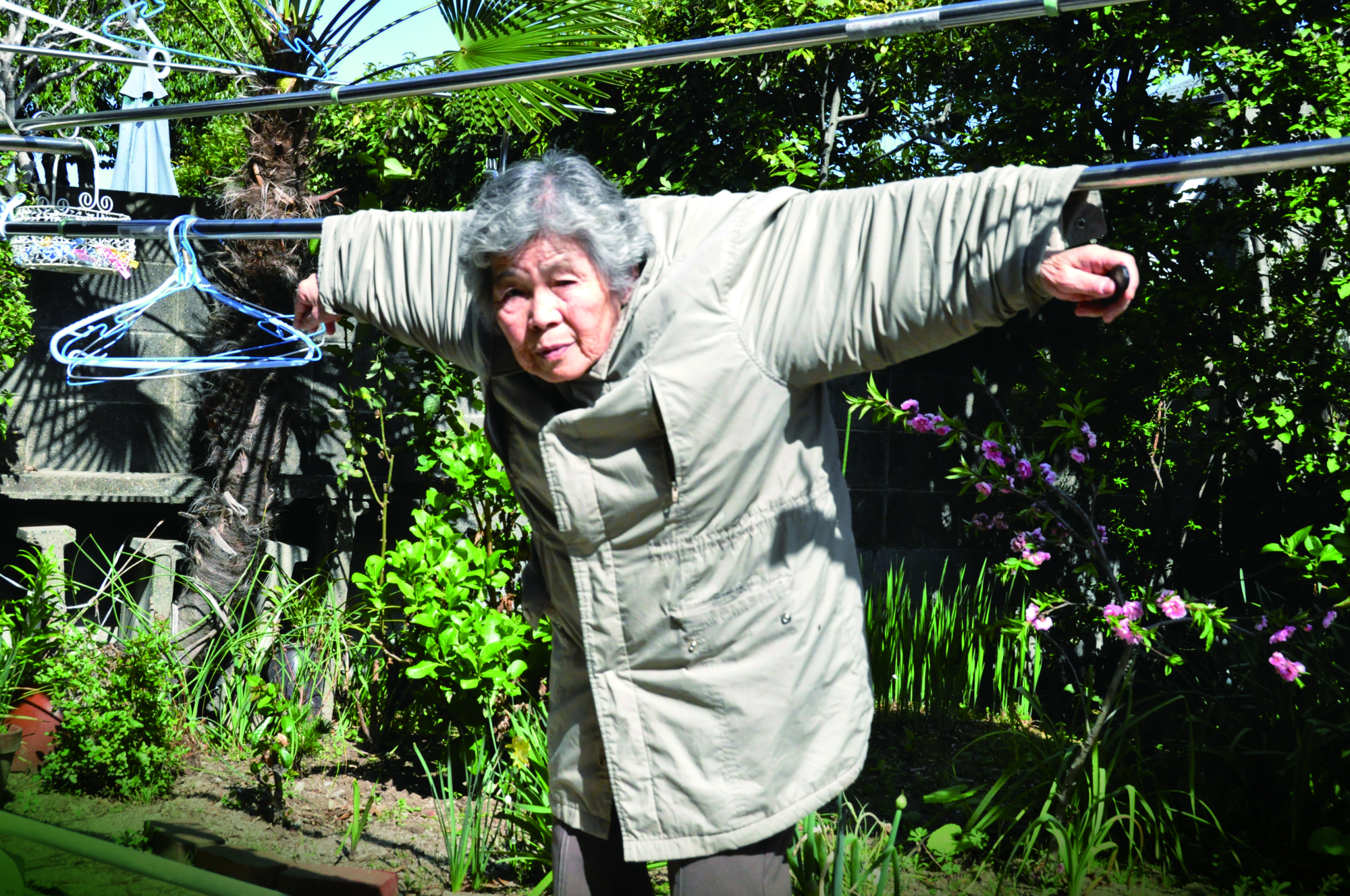 Photographer Kimiko Nishimoto poses for a self-portrait. | KIMIKO NISHIMOTO