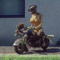 Ushio Shinohara\'s \"Motorcycle Mama\" (1980) | &#169; USHIO SHINOHARA