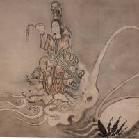 Hakuin Ekaku\'s \"Kori Kannon\" (\"Avalokitesvara Emerging from a Clam\") | ZENSO-JI TEMPLE