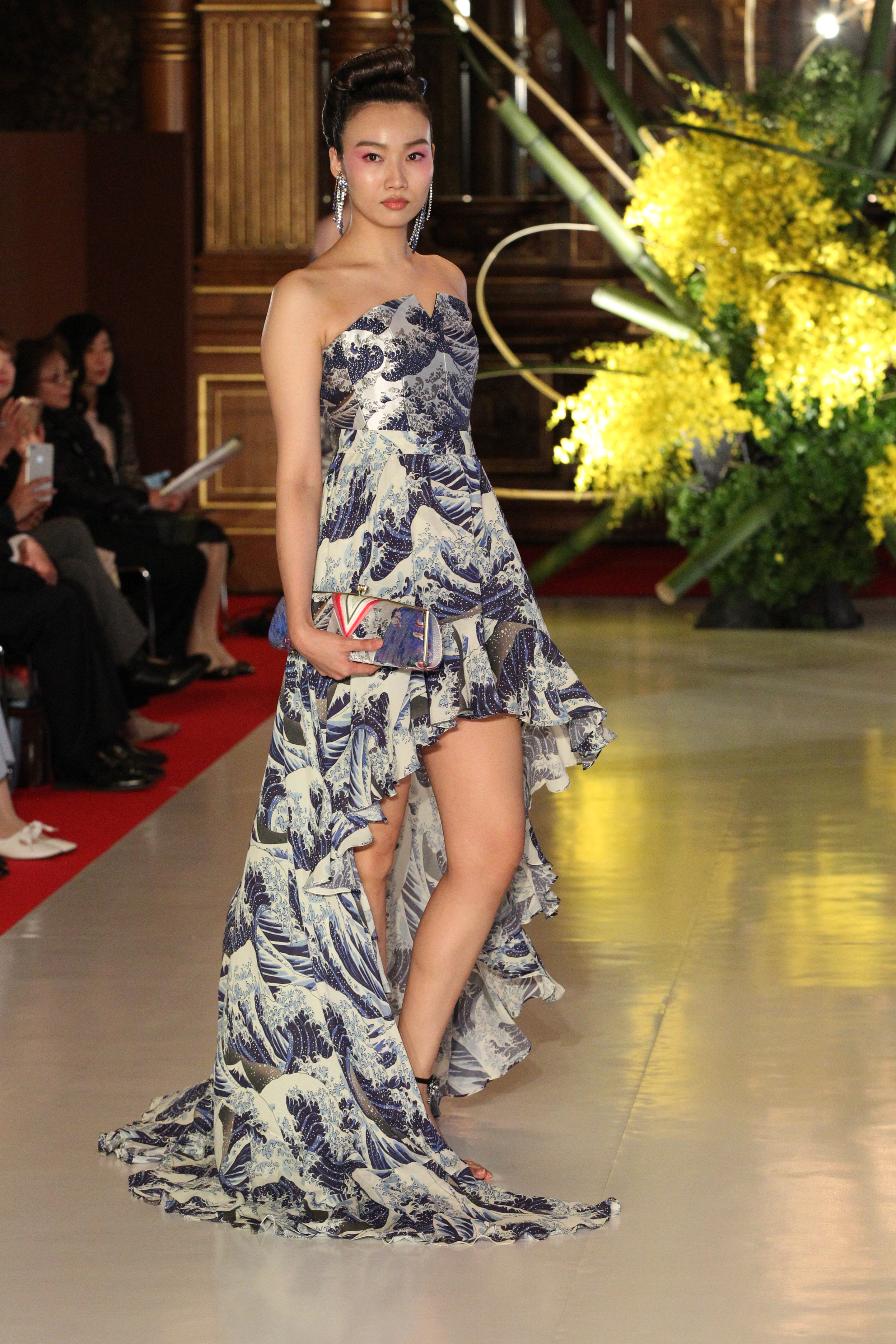 Kimono couture hot sale dresses