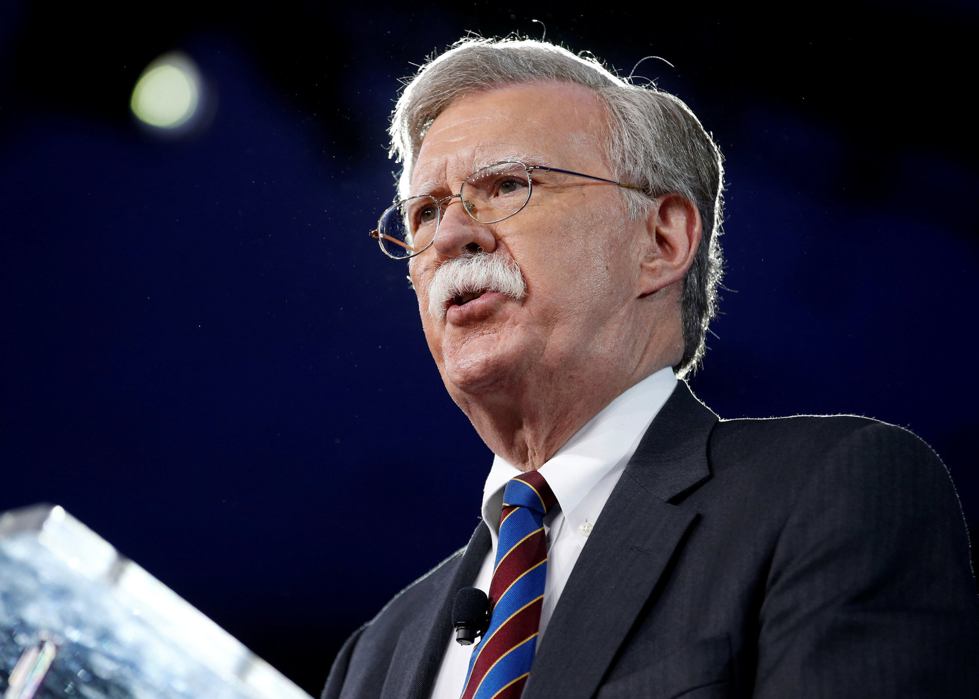 Former U.S. Ambassador to the United Nations John Bolton speaks at the Conservative Political Action Conference (CPAC) in Oxon Hill, Maryland, on Feb. 24, 2017. | REUTERS