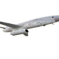 A Kratos Mako drone is shown in this undated photo provided Monday. | REUTERS