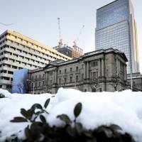 In what some pundits call the largest monetary experiment in modern history, the Bank of Japan has stunned the finance world with its unprecedented scale of monetary easing under the policy of Gov. Haruhiko Kuroda. | BLOOMBERG