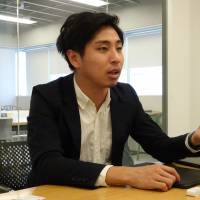 Masahiro Yasu, chief executive officer of Alis Co., is interviewed last month in Tokyo. | KAZUAKI NAGATA