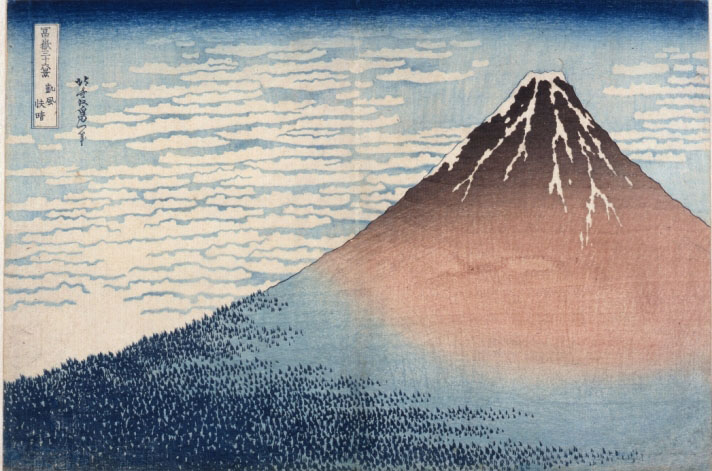 Kastushika Hokusai's 'The Red Fuji' | &#169; MOA MUSEUM OF ART
