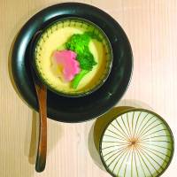 Appetizer: Sushi Chiharu\'s skilfully prepared chawanmushi (savory egg custard). | J.J. O\'DONOGHUE