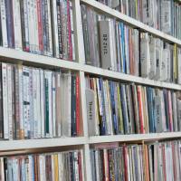 Stacks of records: The walls of the Koyama family home are stacked with recordings, magazines and texts from Kiyoshi Koyama\'s long career in the music industry. | KATHERINE WHATLEY
