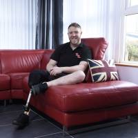 Phillip Gillespie from Ballymena, Northern Ireland, poses for a photo Tuesday after he received an invitation to the wedding of Britain\'s Prince Harry and Meghan Markle at Windsor Castle next month, among the 1,200 members of the public invited. An announcement from Kensington Palace says it will be friends and family, rather than politicians and world leaders, at Prince Harry and Meghan Markle\'s wedding. | MICHAEL COOPER / PA / VIA AP